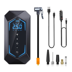 Car Portable Wireless Inflator Electric Tire Pump with Automatic High Pressure High Power