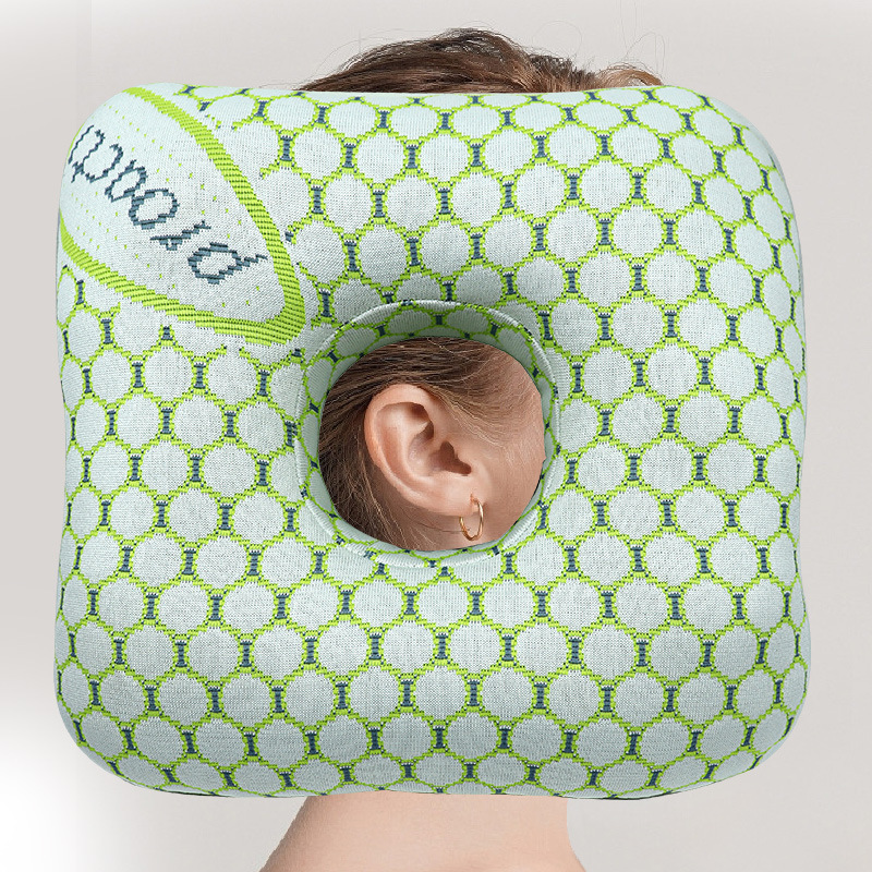 Amazon Temu Ear Piercing Pillow Ear Protection Pillow Does Not Press on the Ears for the Elderly Anti-Pressure Hole Hollow Ear Piercing Special Ear Pillow