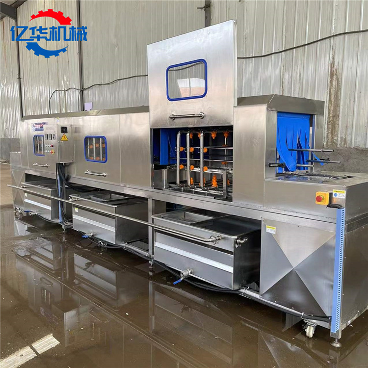 多功能全自动洗筐机 商用肉食筐去污清洗设备 食品厂周转筐清洗机