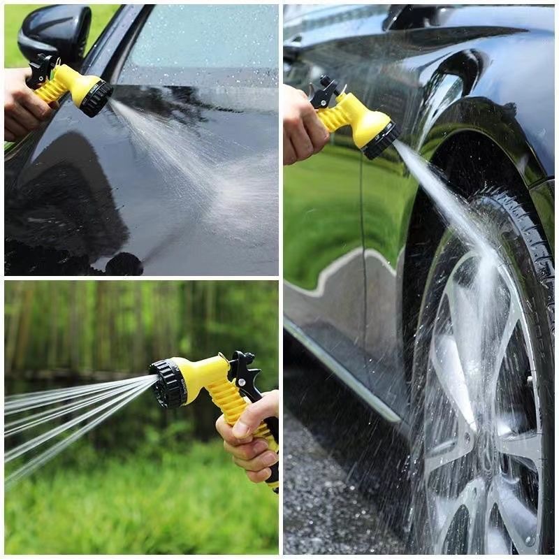 High-Pressure 7-Speed Adjustable Car Wash Water Gun, Car Wash Hose, Automotive Supplies, Flower Watering Tool, Household Car Wash Spray Gun