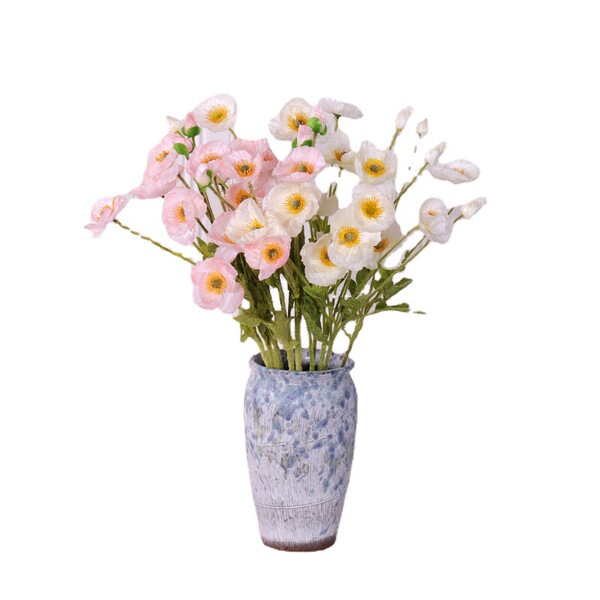 Simulation of Yu Meiren Western Chrysanthemum 4 -headed Poppy Silk…