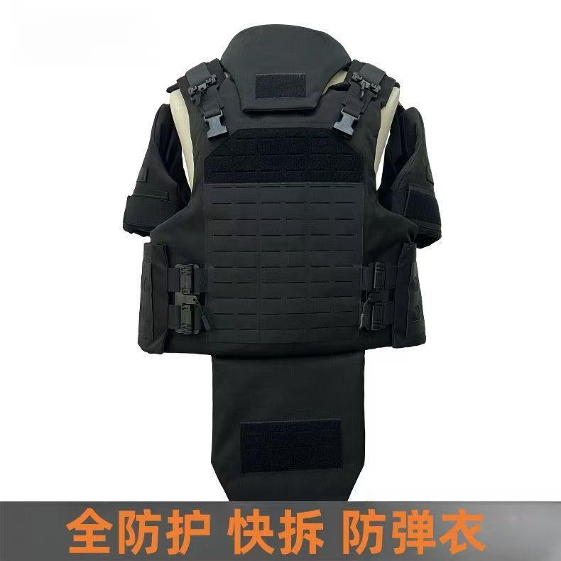 Delta Operation 6B45 Heavy-Duty Bulletproof Vest Fully Protective Tactical Vest Laser-Cut Quick-Release Modular Vest