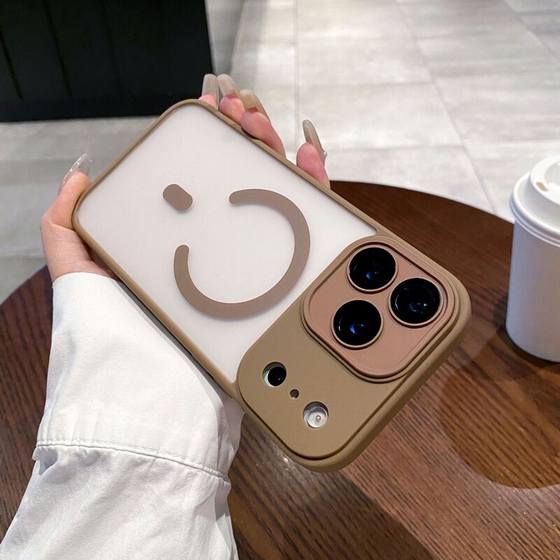 适用iPhone17手机壳全包镜头膜苹果17肤感磨砂磁吸雅盾防摔保护套|undefined