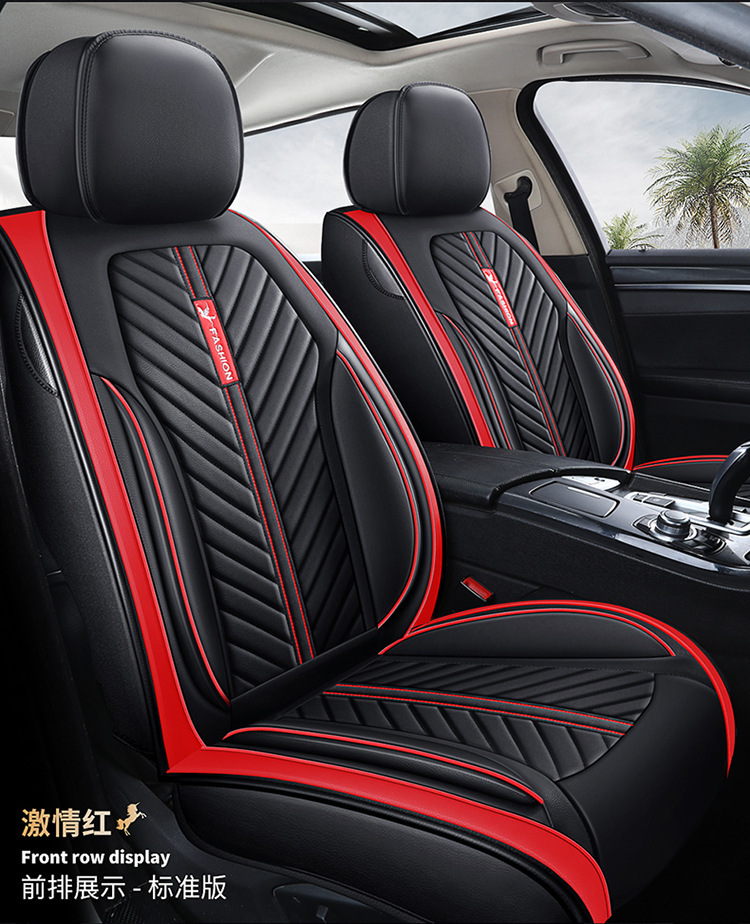 2020 New All-Inclusive Full Leather Cartoon Unicorn Four-Season Universal Car Seat Cushion Cross-Border Wholesale Car Seat Cover