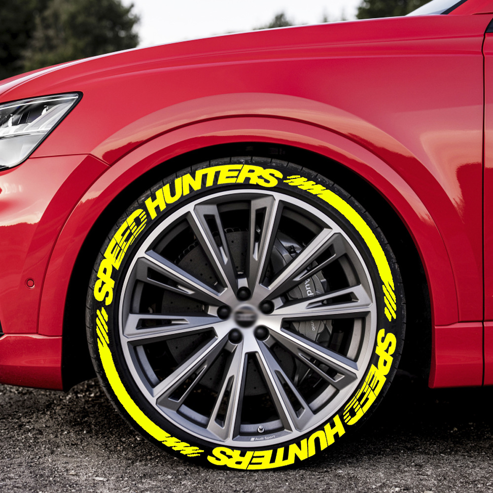 [Speed Hunter] Car Modified Letter Stickers Speed Hunter Additional Various Blades