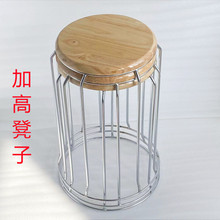 圆凳子实木凳工厂流水线员工作业椅简易可摞套放圆凳加厚凳收纳