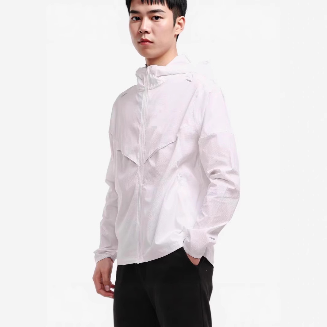 Sun Protection Clothing Skin Clothing Men's Summer Ultra-Thin Breathable Outdoor Fishing Skin Windbreaker Fishing Sun Protection Clothing 4549