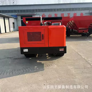 全地形履带撒粪车 3方5方6方农用有机肥履带撒粪机火龙果园撒肥