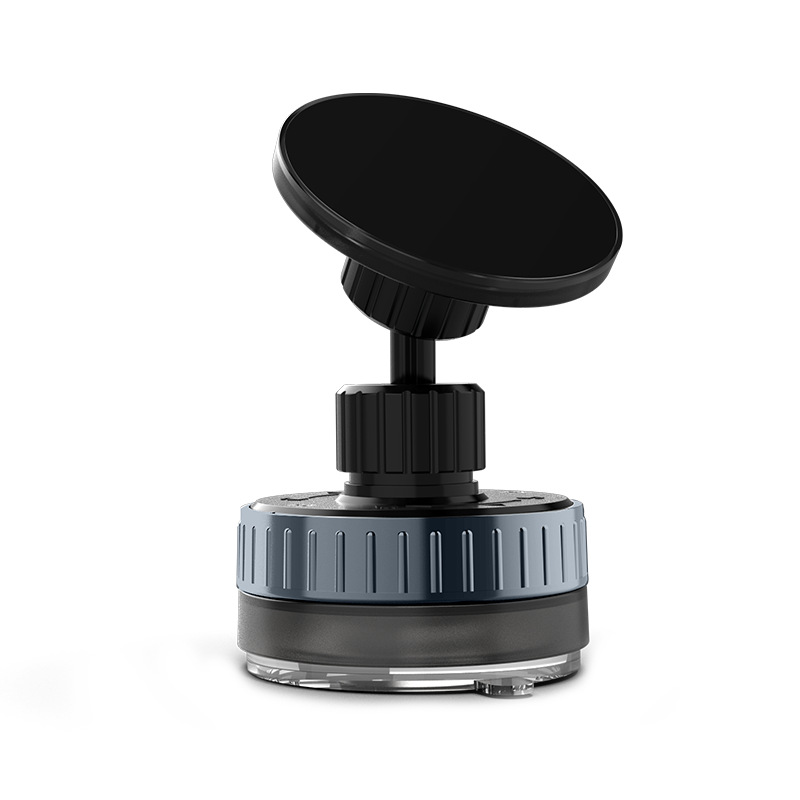 (2개) 새로운 진공 흡입 컵 자동차 네비게이션 브래킷 회전 가능한 계기판 자기 흡입 자동차 충전 브래킷 MAGSAFE