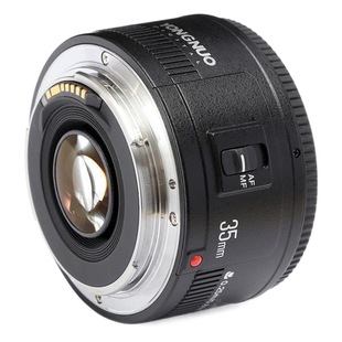 YONGNUO YN 35 мм F2C подходит для камеры Canon с большой апертурой, объектив AF с фиксированным фокусом, маленькая плевательница