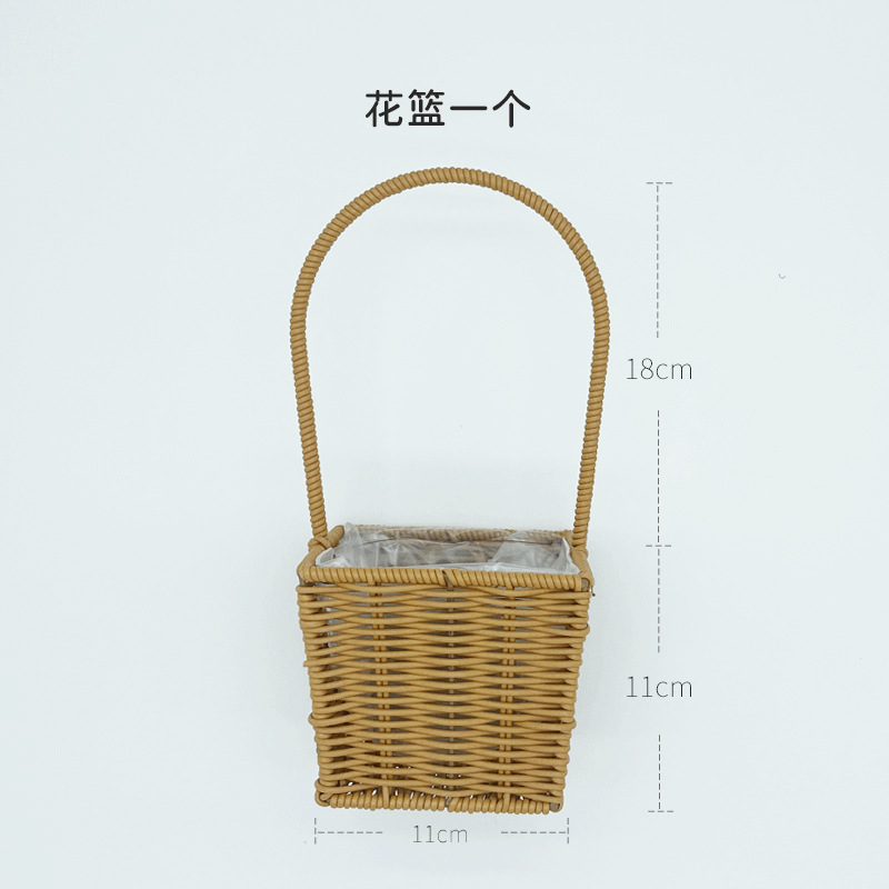 Fábrica al por mayor [marca de la raíz del pelo] Cifrado Twist stick pelo raíz lana raya ramo DIY paquete de material hecho a mano de los niños