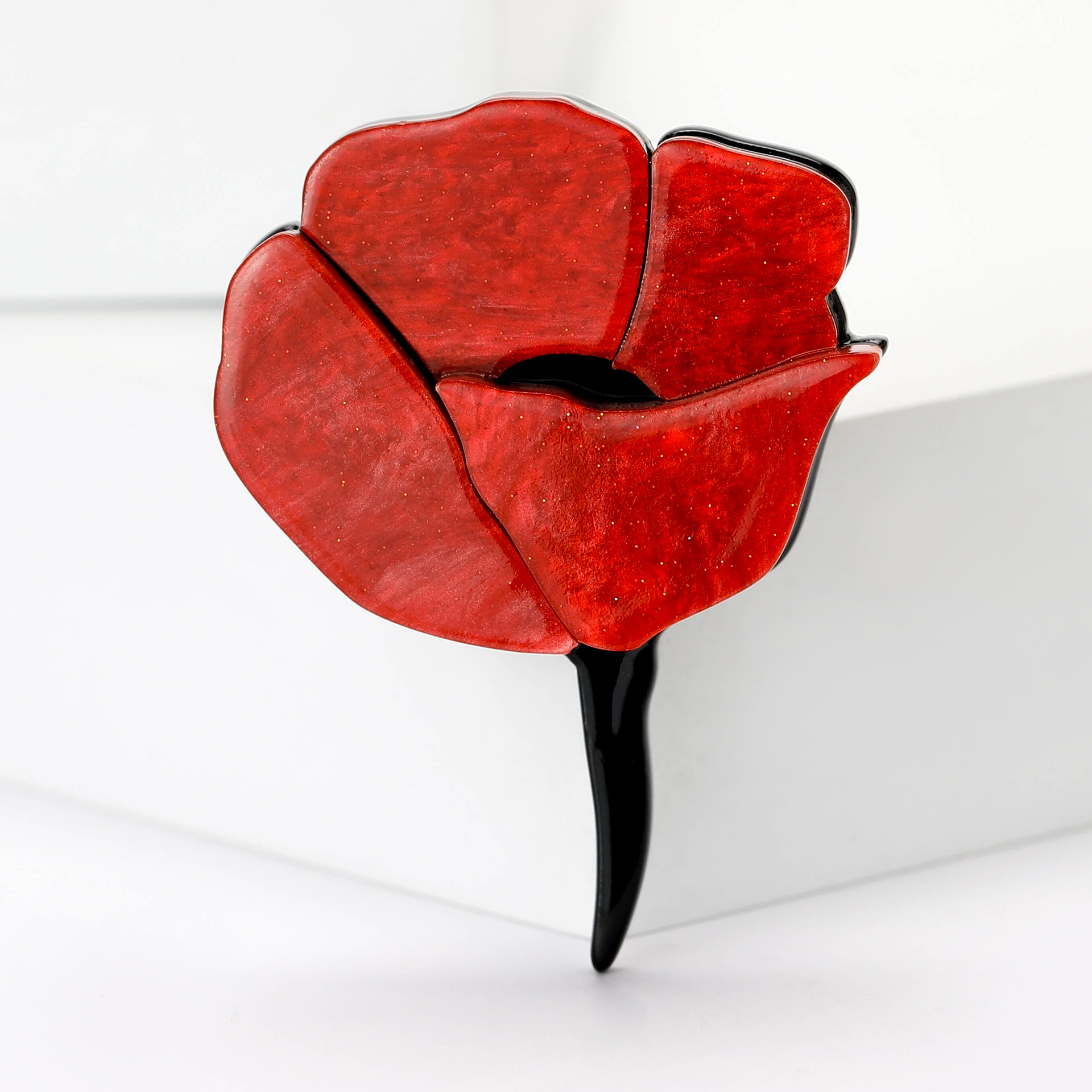 12g Weight Brooches Classification Holiday, Selfie Occasion Acrylic Material Flower Pattern Women's Gender Enamel Design Elegant, Lady Style Elegant Lady Pin Flower Arylic Enamel Women's Brooches 2