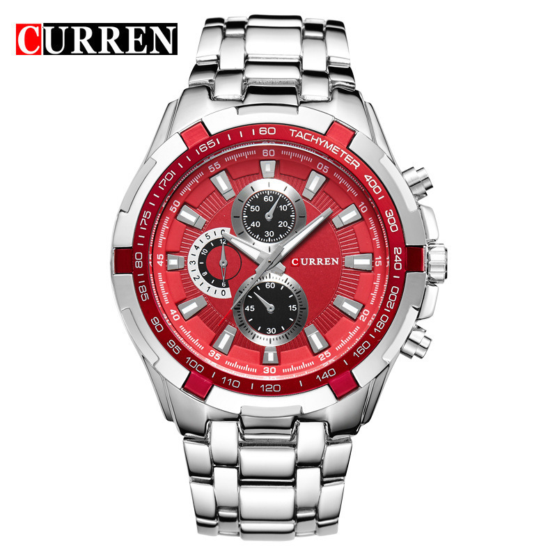 Curren/�����8023��ʿ�ֱ����������ˮʯӢ�������ʱ�������