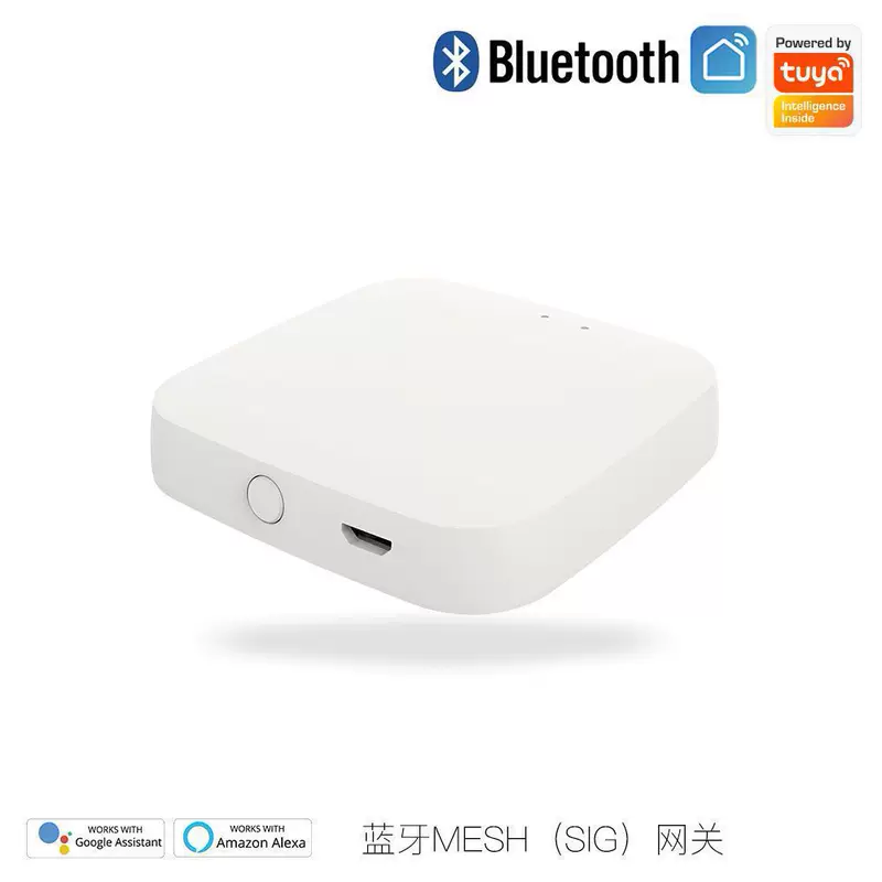 Bluetooth‑шлюзовый смарт‑контроллер модуль, совместим с Tuya, компактный белый, Bluetooth Mesh