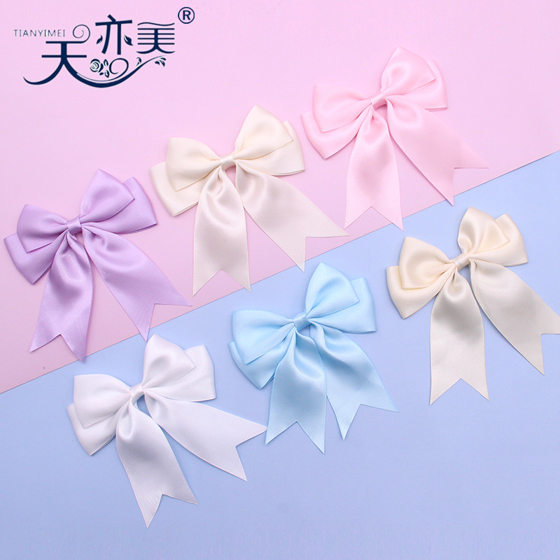 Tianyi Mei cinta de poliéster de cola de Milano arco grande 10cm tamaño de doble capa de embalaje de regalo arco de cinta