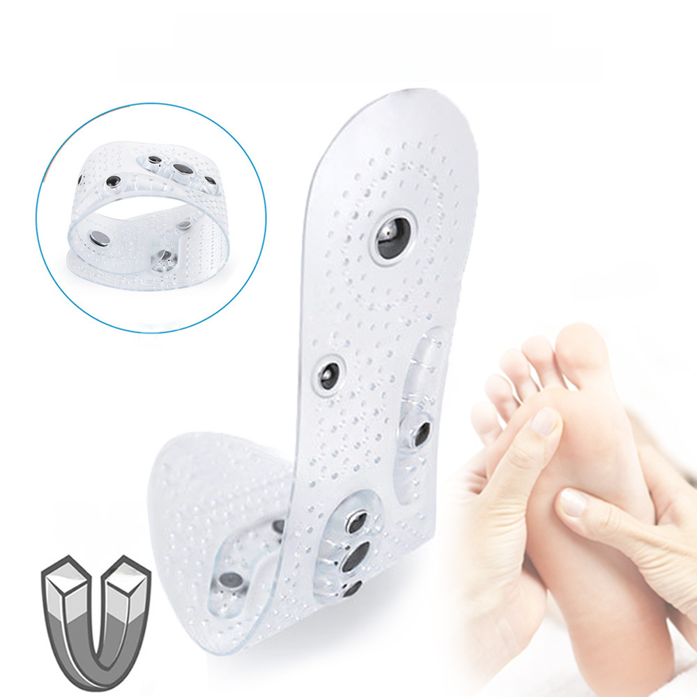 Magnetic transparent insoles PVC