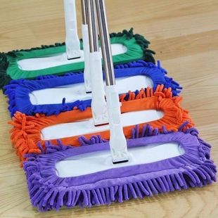Large Mop Absorbent Caterpillar Household Flat Mop Wooden Floor Tiles Wet Dual-Purpose Mopping