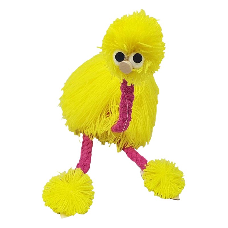 Cross-Border String Puppet Ostrich Toy Manufacturer, In-Stock, One-Piece Dropshipping, Special Ostrich
