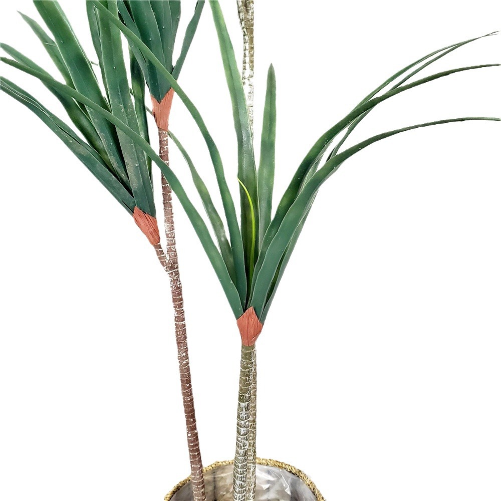 Planta de simulación, girasol, árbol de hierro, árbol de interior y exterior, planta grande, planta en maceta, centro comercial, decoración de paisajismo de árbol de hierro