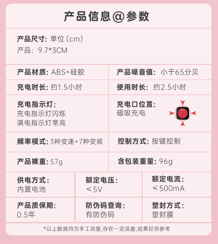 Mystery Lipstick Sucker Mini Vibrator, Strong Vibration, Portable Female Massager, Matte Black — detail image 12