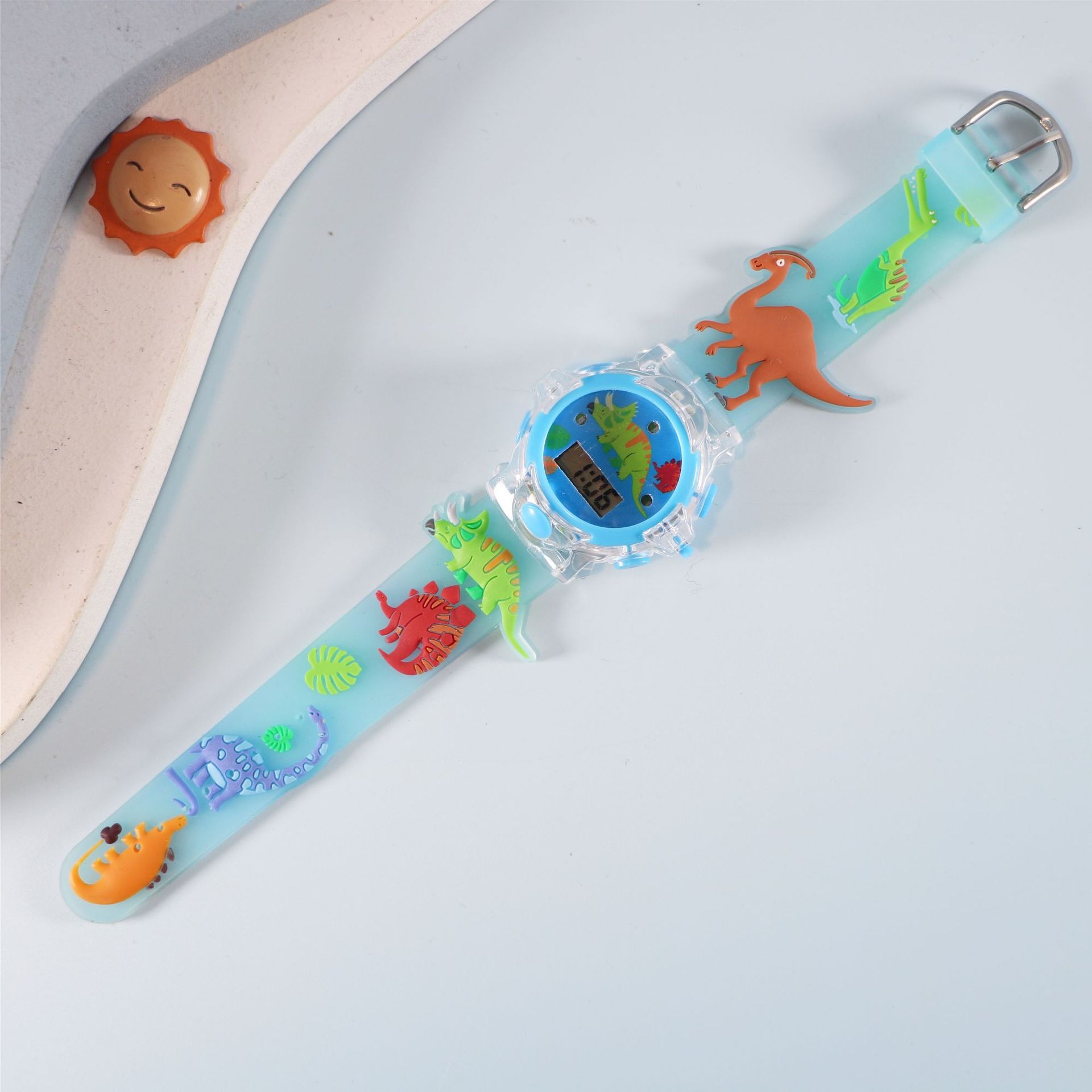 Dinosaur light blue