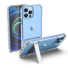 铝合金支架手机壳适用 iPhone12苹果13pro14防摔磁吸充电保护套