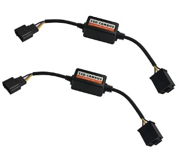 Ön faralar — LED headlight decoder eliminates - h13-to-h4-1-only