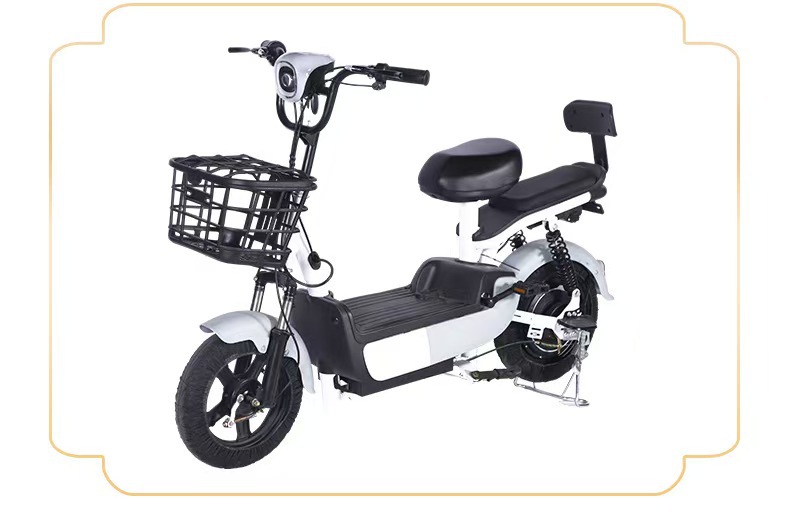 Exportación transfronteriza de vehículos completos de dos ruedas de pedal larga duración de viaje adulto bicicletas eléctricas de dos personas vehículos eléctricos de batería