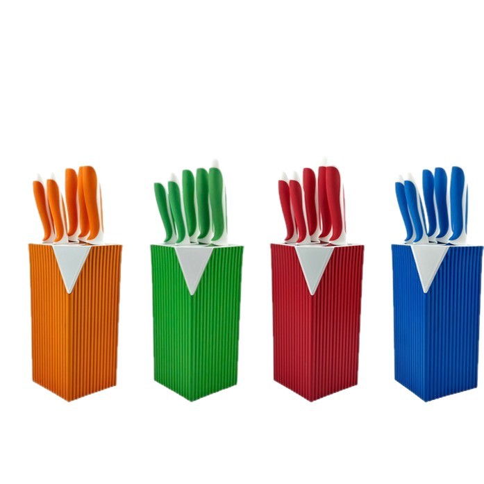 Juego de Cuchillos de Cocina de 6 Piezas de Acero Inoxidable
