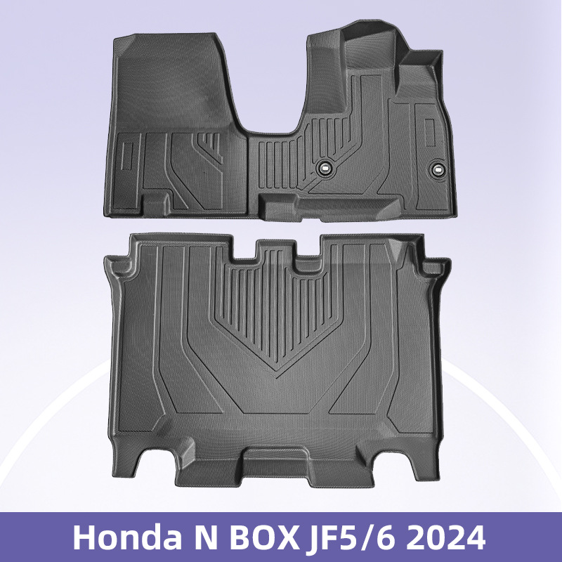 Para Honda N-BOX JF5 / JF6 2024 3D TPE para todo el tiempo Cojín de colateral