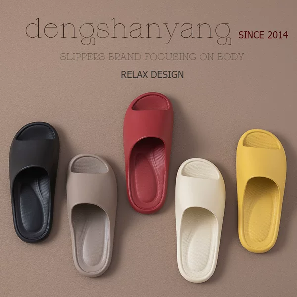 Slippers Women's Home Indoor Bathroom Non-slip Deodorant Bath Couple Silent Eva Men's Home Summer Sandals