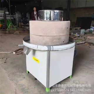 磨香油芝麻酱的石磨机 多功能商用电动石磨机 豆浆米浆石磨机