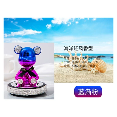 perfume aromatherapy cartoon bear – Car Perfume Aromatherapy - diamond-blue-to-pink-ocean-fragrance