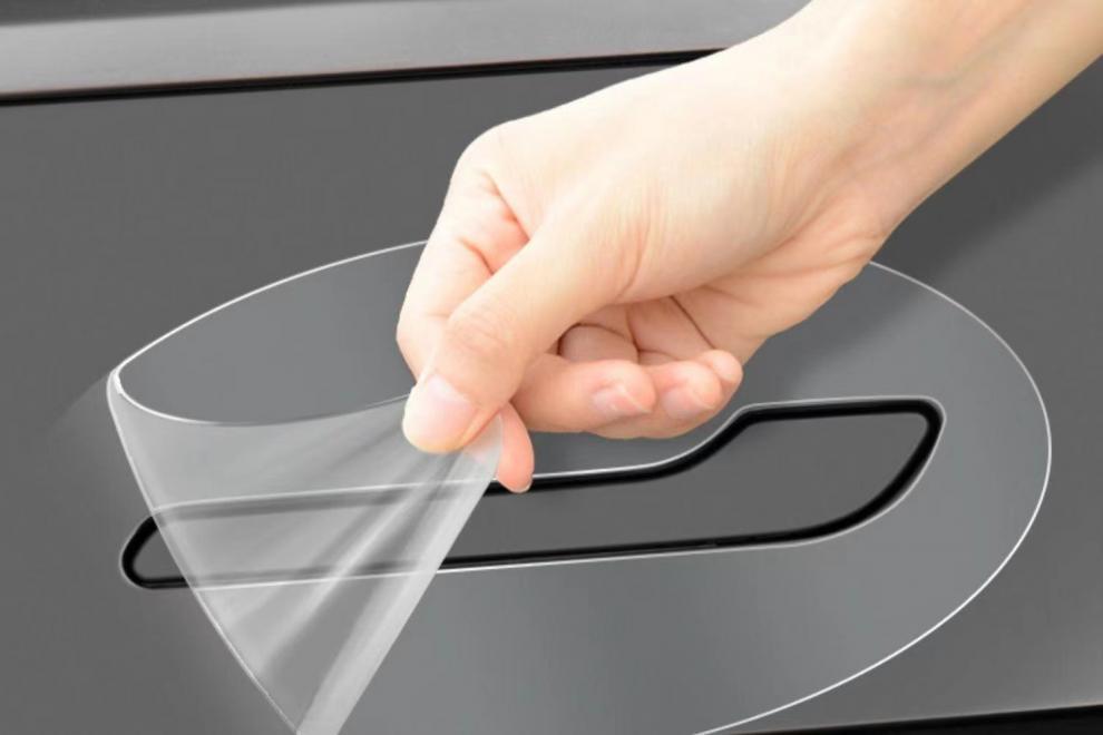 Suitable for Tesla Model Y-3, protective handle and door bowl protective sticker, transparent model for refreshing the car door