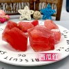 Watermelon red rough artificial manufacturing