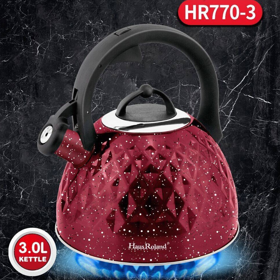 Fábrica de productos de hardware de Jiangmen 3.0L de acero inoxidable kettle silbido en stock puede salir de la fábrica