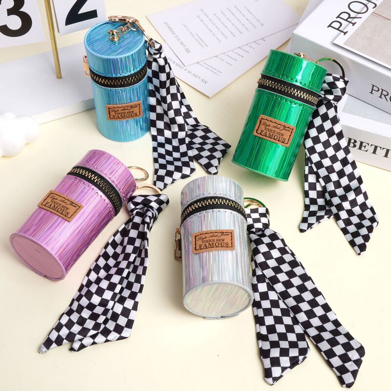 TikTok Explosions Fashion Creative Red Envelope All-match Girl's Heart Coin Purse Portable Headset Key Case Coin Bag