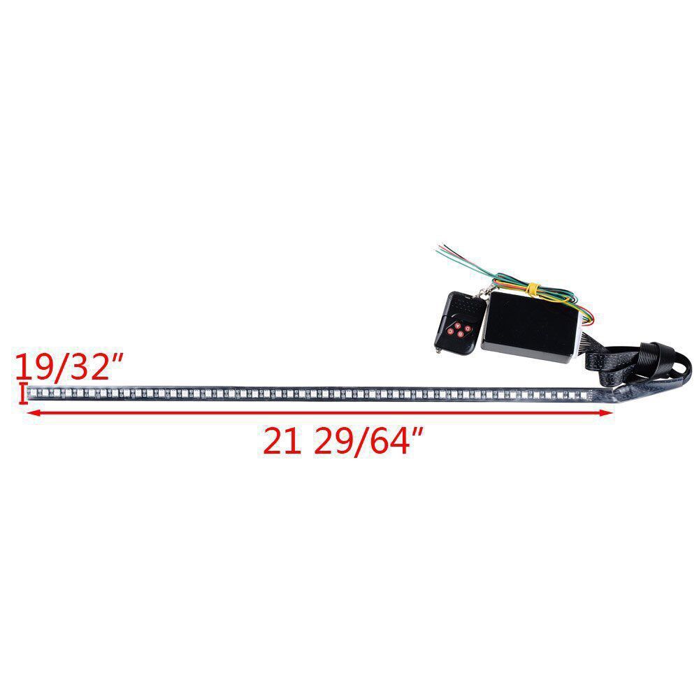 Colorido LED trueno Caballero luz 12V coche medio neto luz 5050/48SMD luz de exploración RGB Luz de respiración image 5