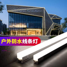 LED户外防水轮廓灯PC罩景观亮化照明酒店楼宇跑马灯工程款线条灯