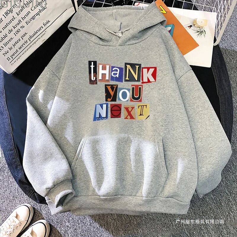 Ariana Grande Thank You Next Kpop Style Sweatshirt for Women and Men Aesthetic Sweatshirt