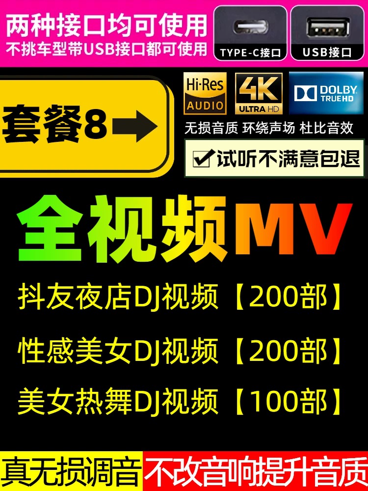Car U disk songs 2025 new Douyin hot DJ Chinese lossless MP3 classic music U disk others