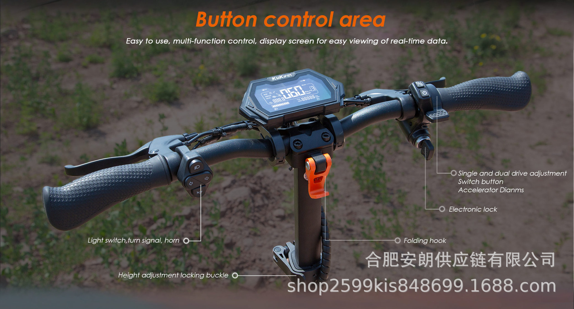 Kukirin G2master Dual Drive Electric Scooter Long Range Folding Off-Road Scooter