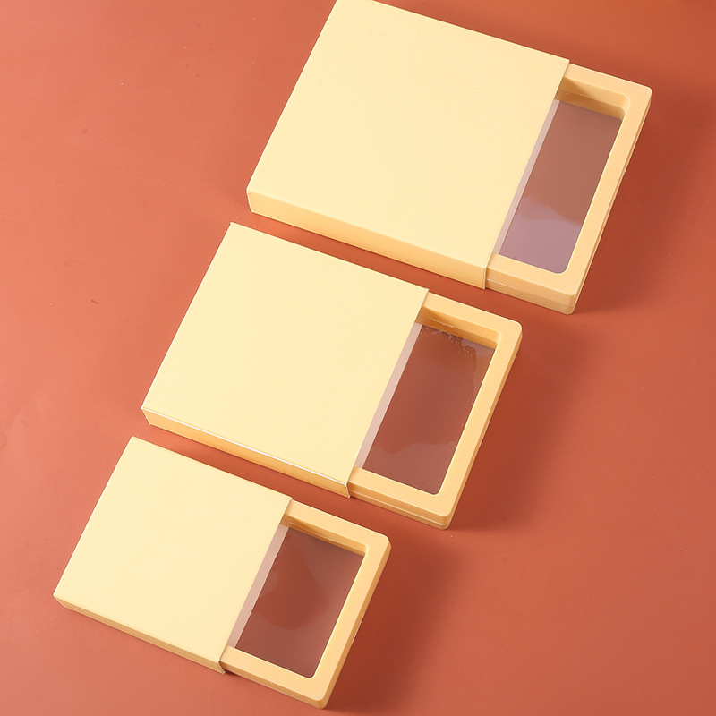 Yellow; 7*7*2 paper set (not including suspension box)