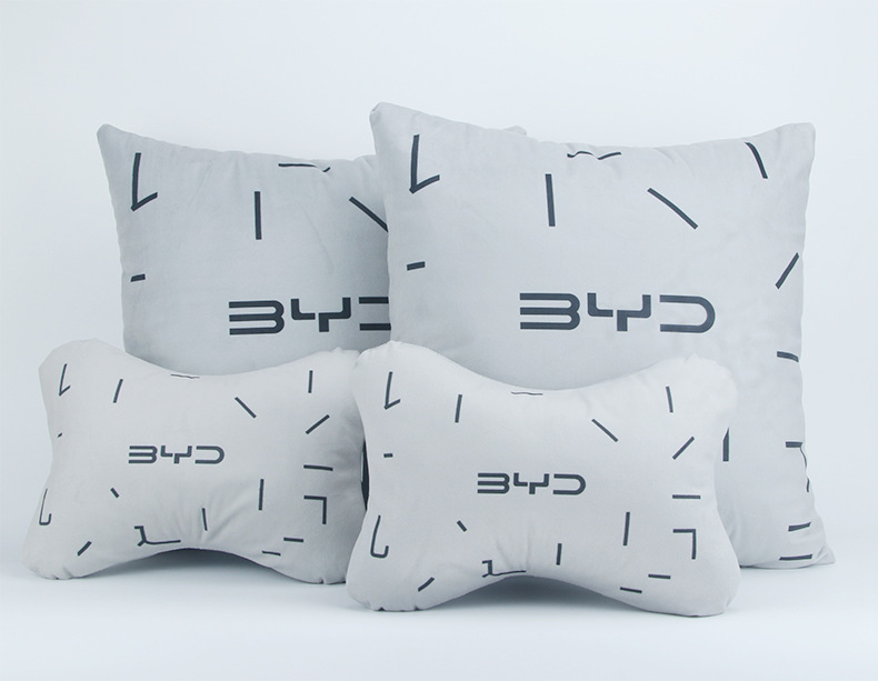 Car Headrest, Car Lumbar Support, Neck Pillow, Car Pillow, Car Logo Fixed Pillow, Four-Season Universal Car Pillow Wholesale
