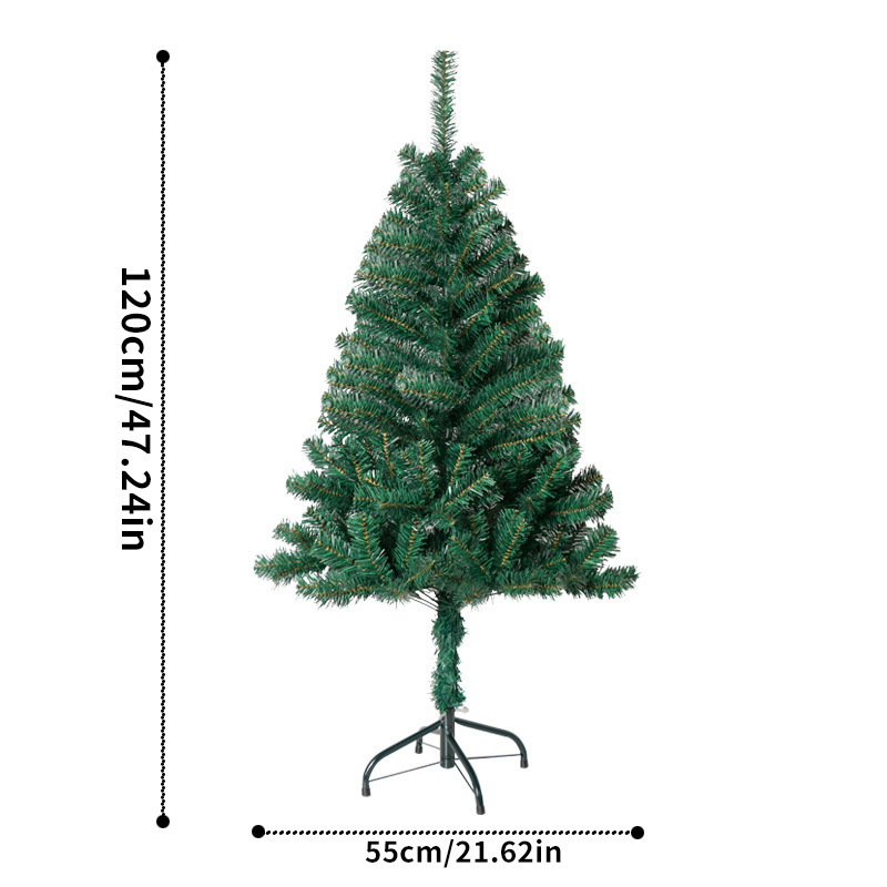 Simulación transfronteriza encriptada árbol de Navidad de PVC Amazon hotel de tamaño completo decoración del centro comercial árbol de Navidad en stock