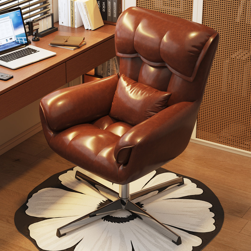 Computer Chair Girls Bedroom Desk Back Chair Home Comfortable Sedentary Office Chair Lift Student Makeup Swivel Chair