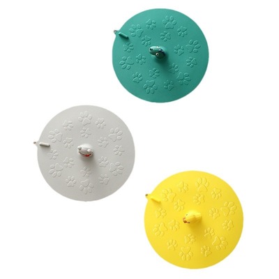 硅胶地漏盖厕所防反味防臭神器垫卫生间下水槽盖下水道防臭器定制