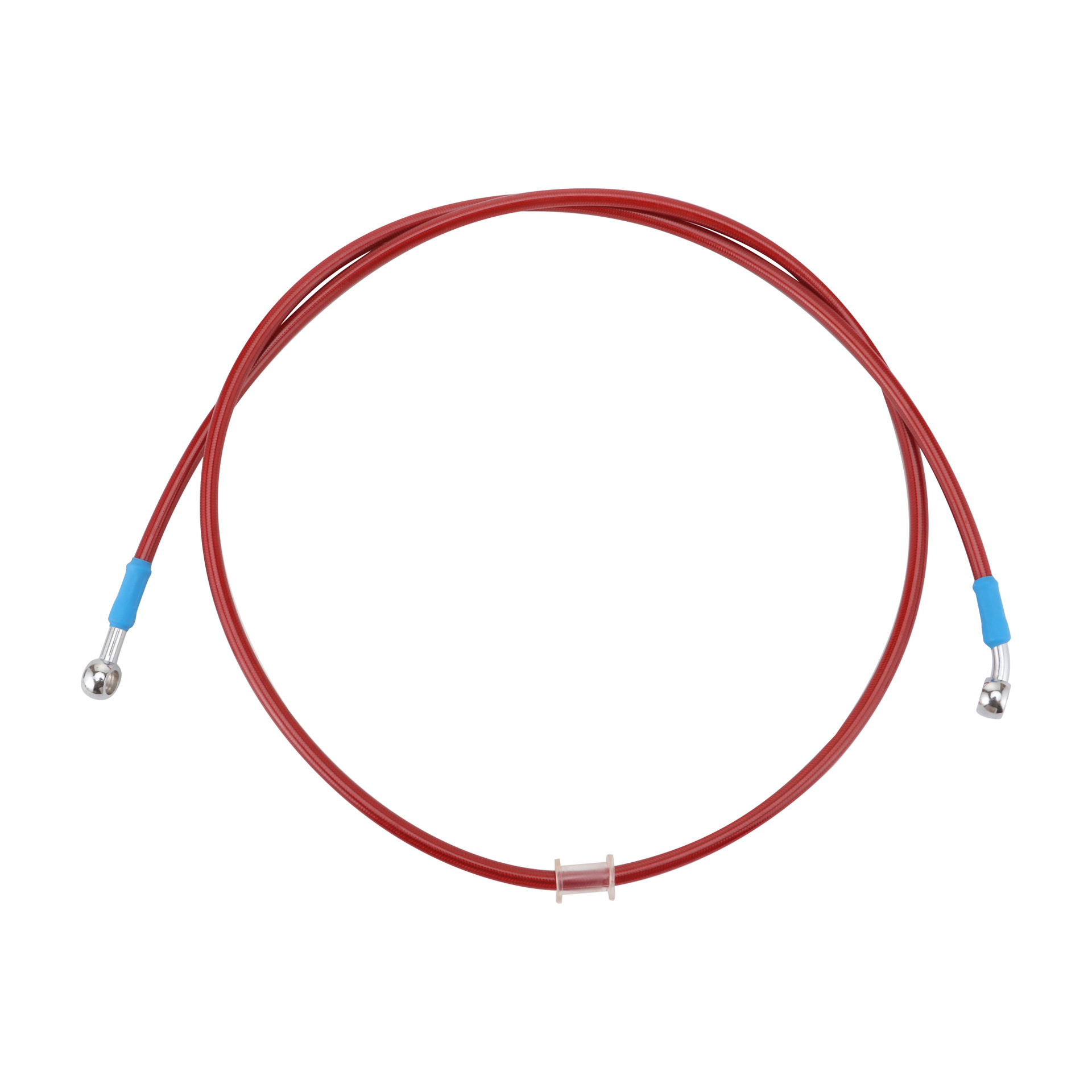 150cm 59.06 "" M10 motorcycle brake pipe high pressure pipe stainless steel end