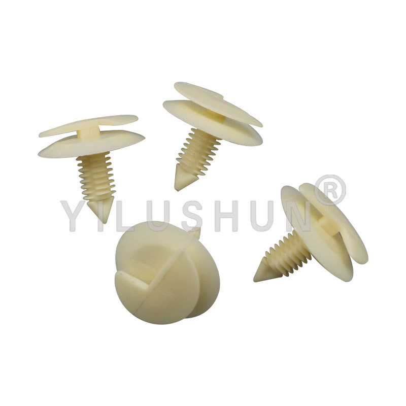 Aplicable a Chrysler puerta panel guardia fijo de nylon rueda ceja hebilla D438 OE:6003349 6032363