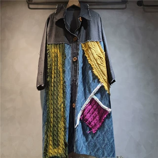 2025秋冬新款女装时尚休闲百搭拼色针织开衫女宽松显瘦毛衣外套潮
